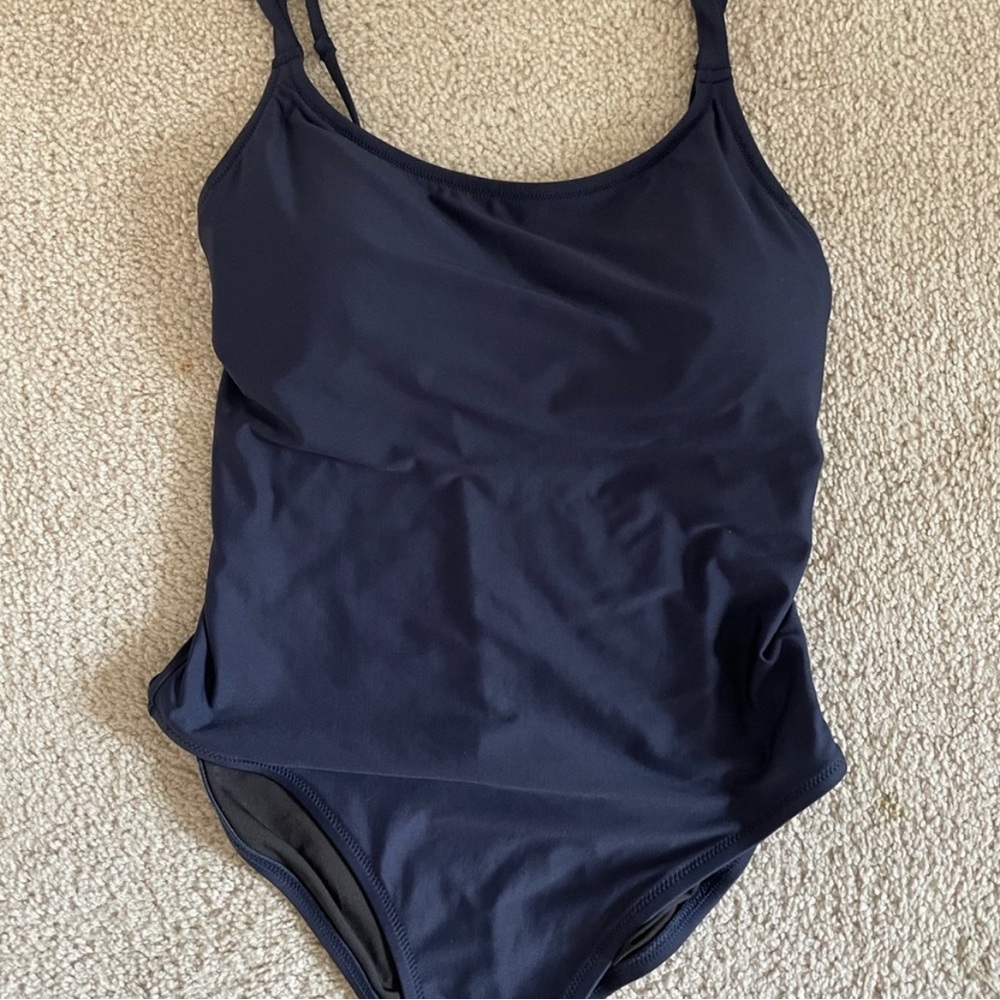 J.Crew 4 Navy One Piece Swimsuit